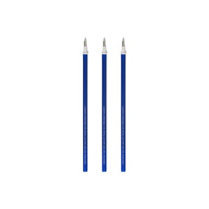 Legami Erasable Gel Pen Refills, Sets of 3, Craft Room Office Stationery Supply Blue Gel Pen Refill