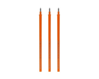 Erasable Gel Pen Refills for Legami Pens Orange - Pack of 3
