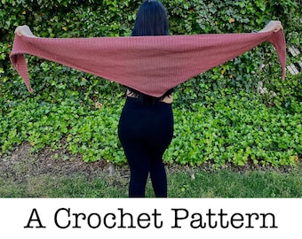 Side to Side Shawl | Crochet Pattern