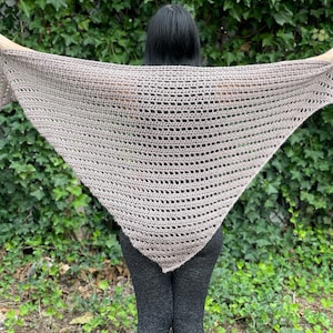 The Basic Shawl Crochet Pattern image 1