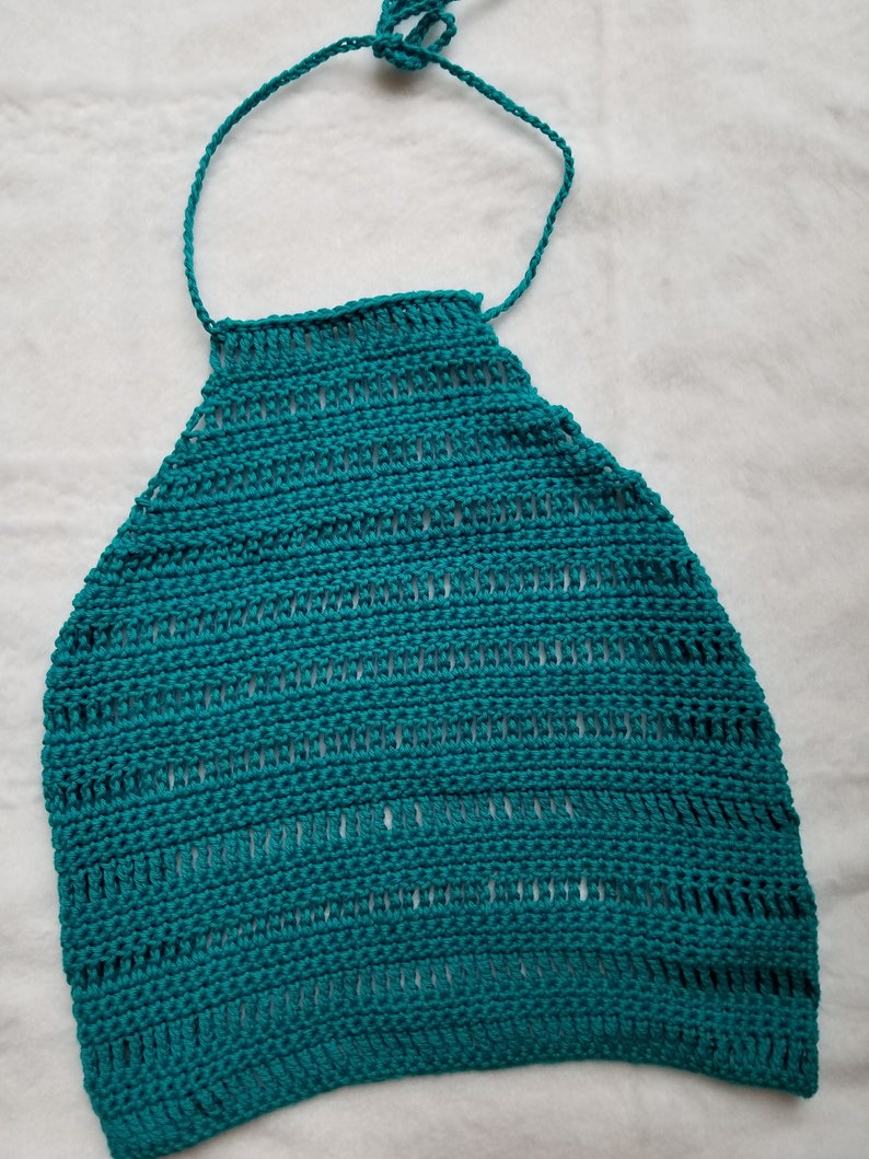 Good Times Halter Top Pattern Crochet Pattern image 3