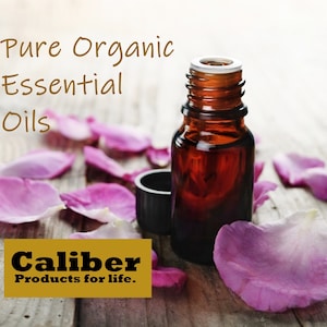 HALF OZ ORGANIC Essential Oils: Choose Scent | Direct from Certified Distillers | 100% Pure & Natural Healing Aromatherapy Therapeutic Oils