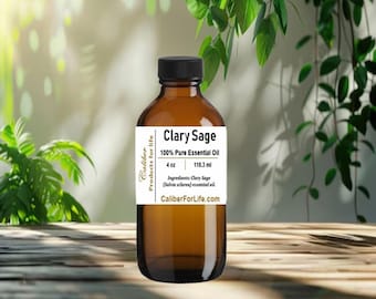 CLARY SAGE Essential Oil Direct from Organic Distiller to Us