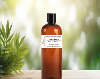 Extra Virgin COCONUT OIL | Fresh, Pure, Creamy | Lush Coconut Aroma | Unrefined, High Grade | Fast Shipping | Choose size | Bulk Sizes