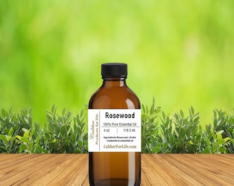 100% Pure Rosewood Essential Oil: Steam Distilled Organic Distiller Direct