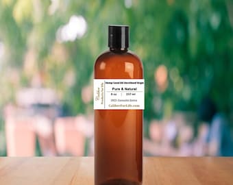 Pure Hemp Seed Oil, Unrefined Virgin Fresh