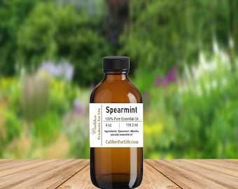 Undiluted Pure Spearmint Essential Oil Steam Distilled