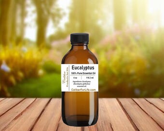 Eucalyptus (globulus) Pure Essential Oil from Certified Organic Distiller