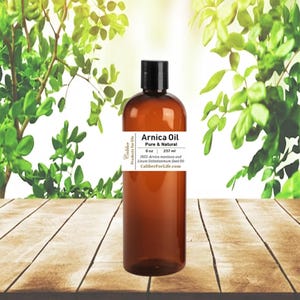Organic Arnica Oil | Pain Relief Massage Sore Muscles Aches Pains  | Carrier or Massage Therapy Oils