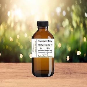 Cinnamon Bark Pure Essential Oil Direct from Certified Organic Distiller! Therapeutic Aromatherapy Make Soap Lotion Candles Beard Oils