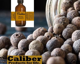 ALLSPICE Organic Essential Oil Direct from Distiller! |Pure, Full Strength Top Grade |Fast Free Shipping to USA, Territories, Military Bases