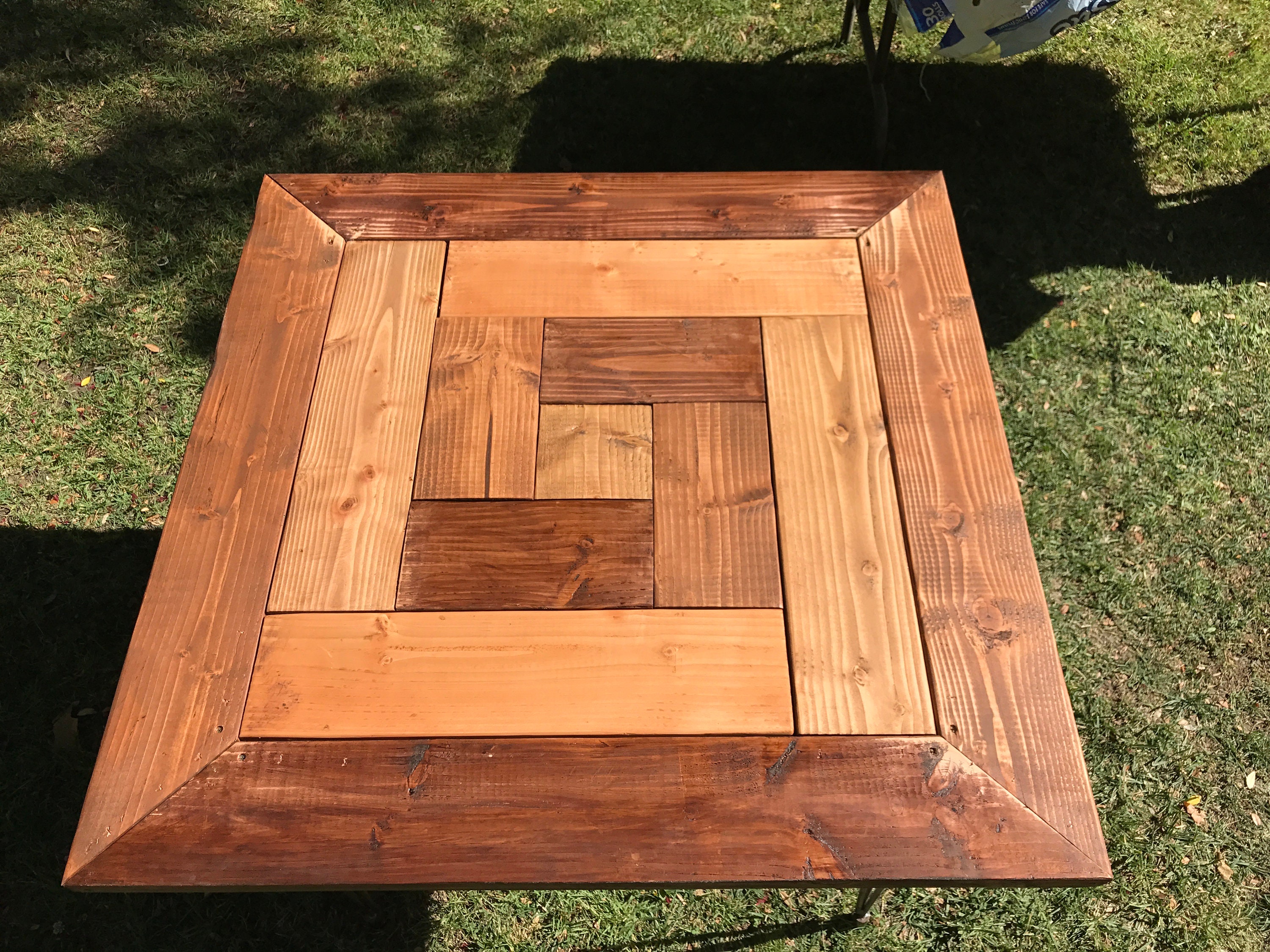 Noble Floating Puzzle Square Table - Etsy