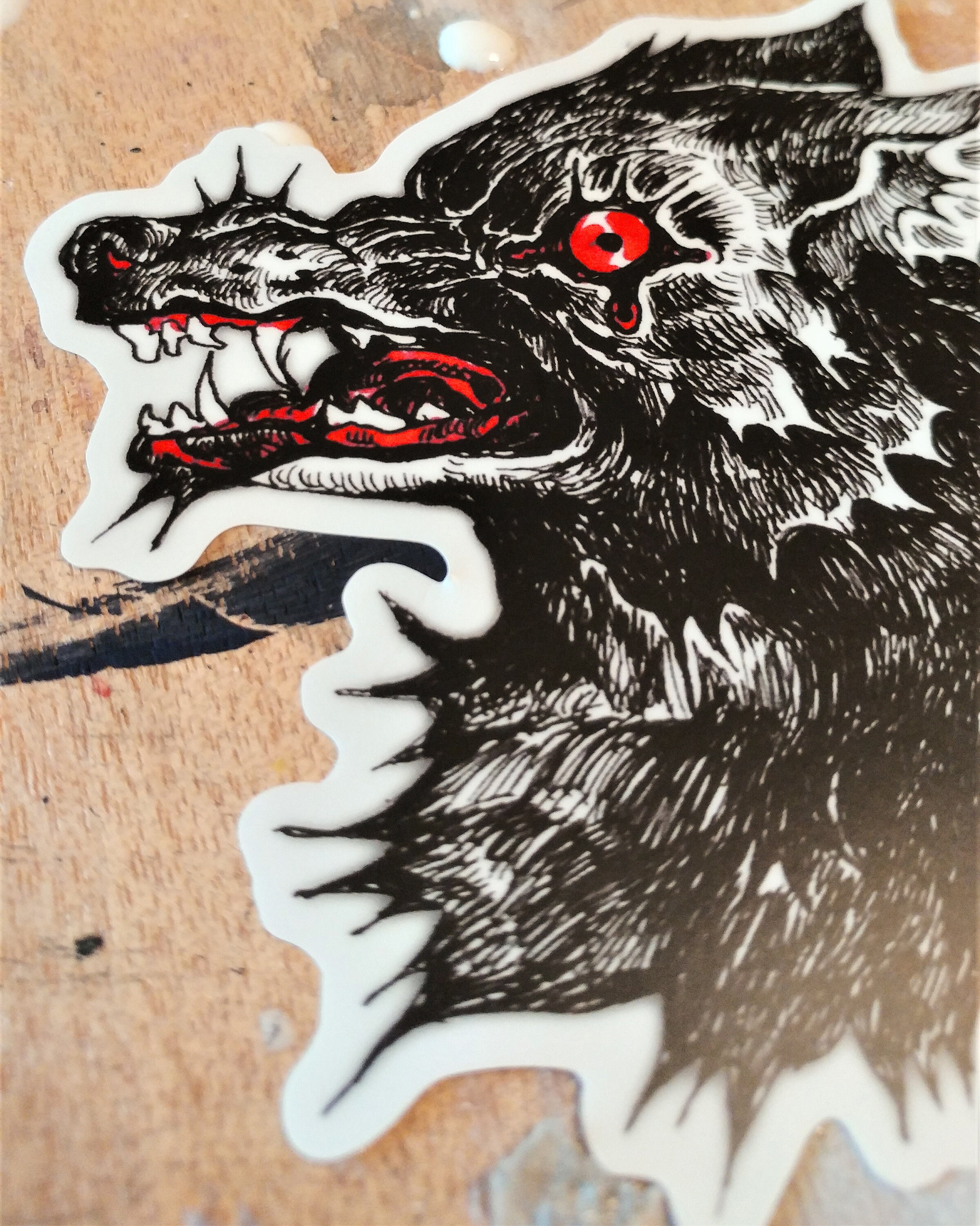 MEAN MUGS Vinyl Sticker Sheet Etsy