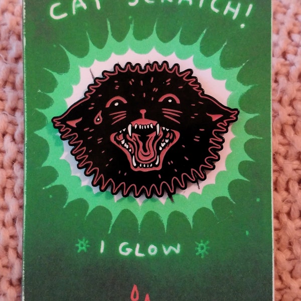 Cat Scratch! - Enamel Pin