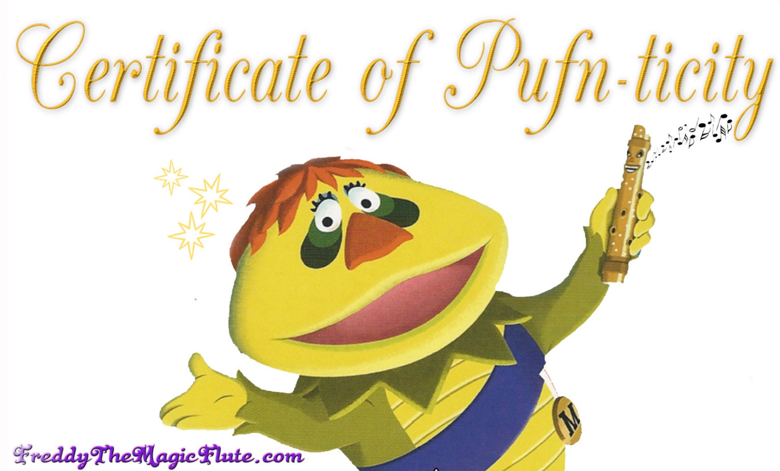 OFFICIAL Freddy The Flute HR Pufnstuf Etsy