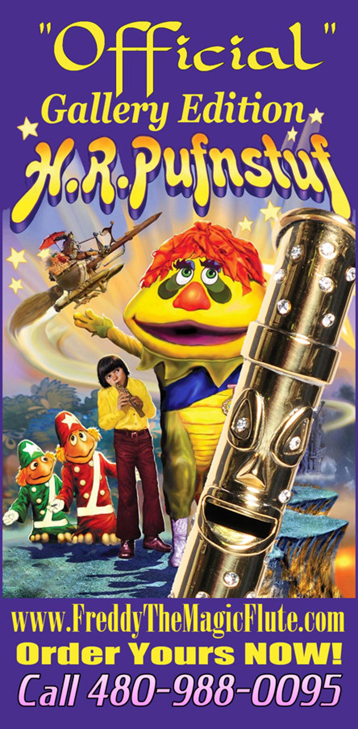 OFFICIAL Freddy the Flute HR Pufnstuf Etsy