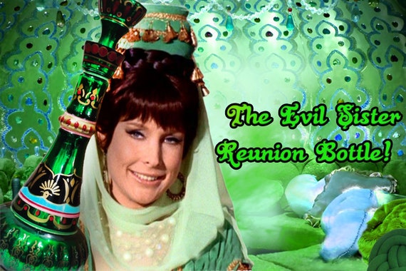 I Dream of Jeannie Bottle From Mario Della Casa Evil Sister
