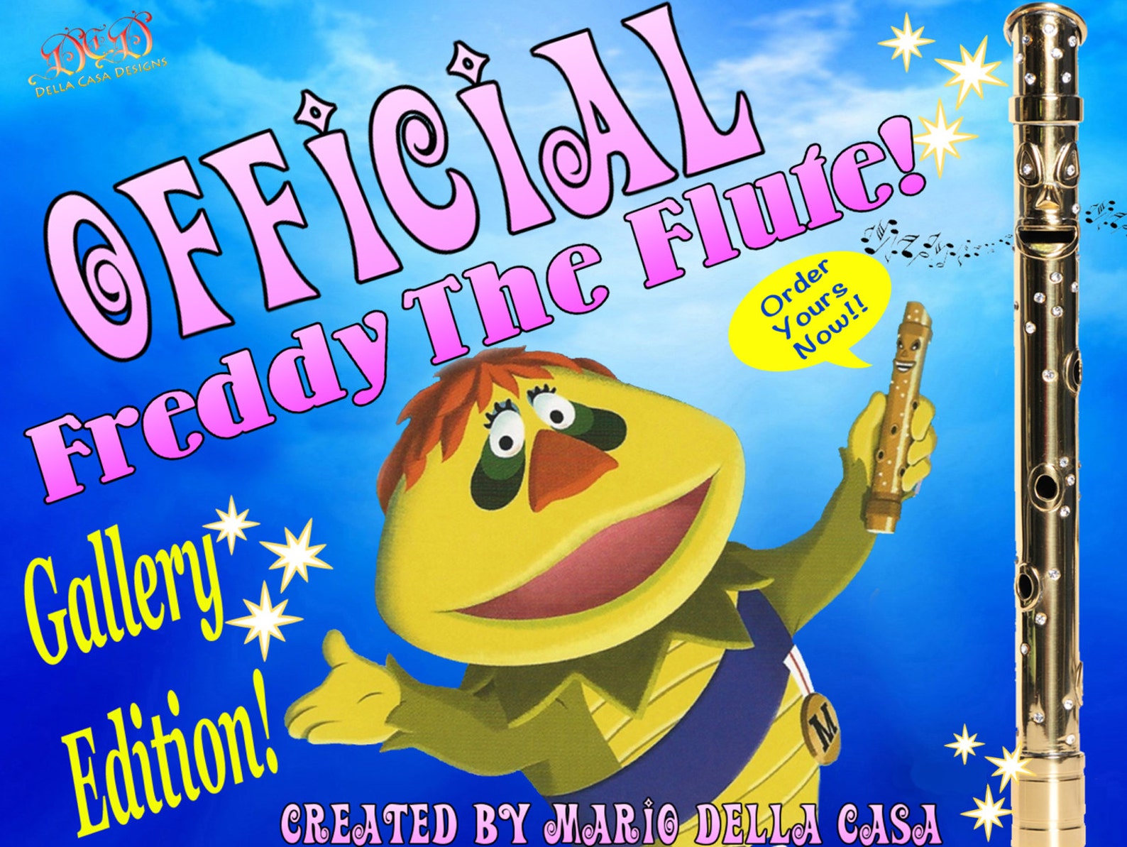 OFFICIAL Freddy the Flute HR Pufnstuf Etsy