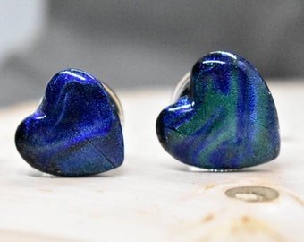 Galaxy Hearts Pair Plugs Ear Gauge