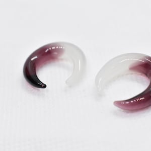 Mojo Glass Pincher Ear Gauge Plug Septum image 3