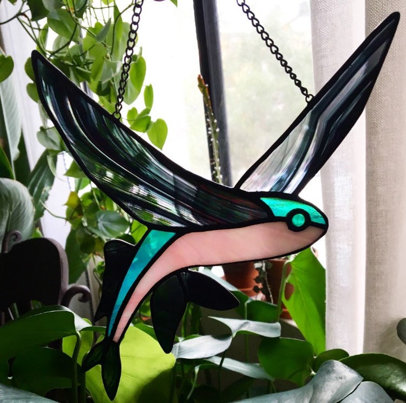 Flying fish suncatcher