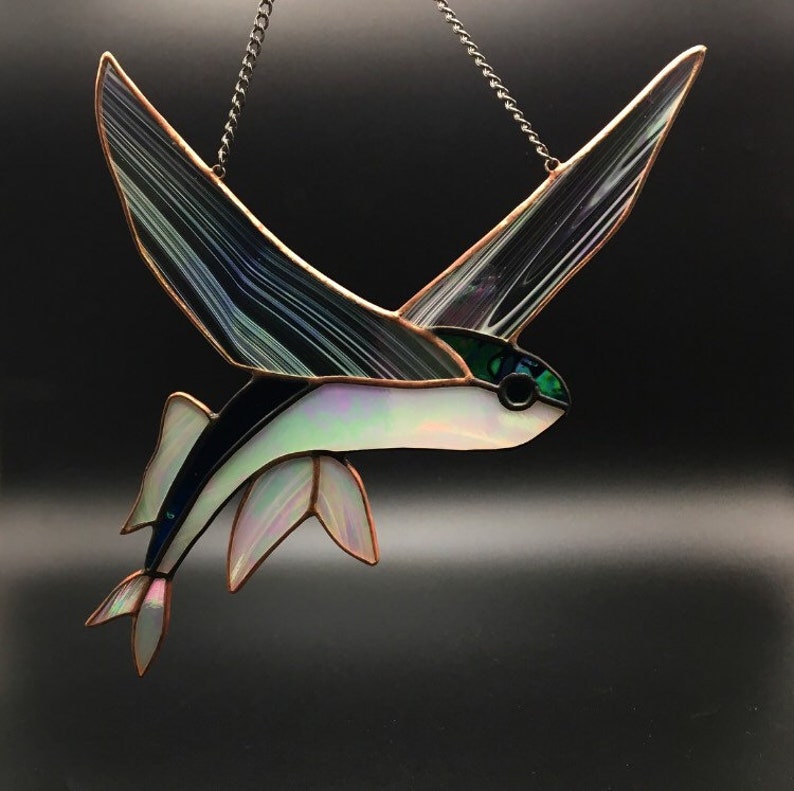 Flying fish suncatcher