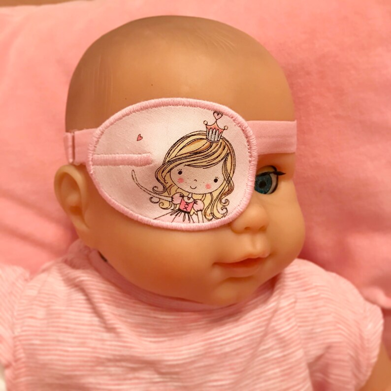 Eye patches for children's with fairy princess. Occluder Etsy