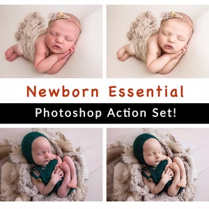 Newborn/Baby/Child Photoshop Actions Essential Collection of over 30 easy to use PS Actions image 1