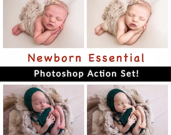 Newborn/Baby/Child Photoshop Actions - Essential Collection of over 30 easy to use PS Actions!