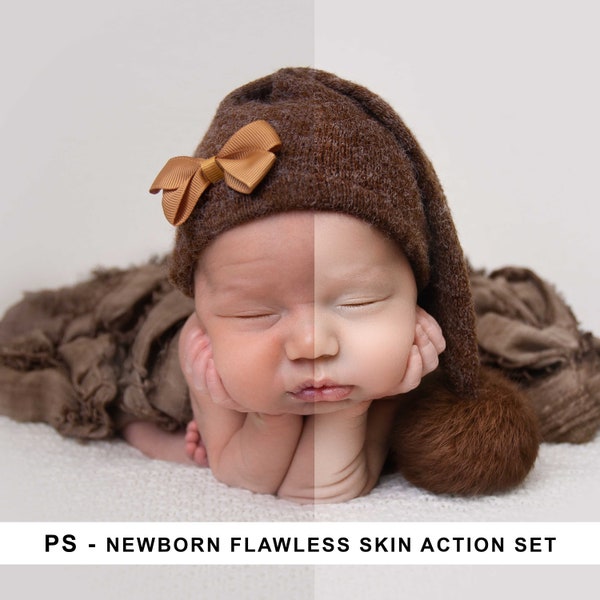 NEWBORN Flawless Skin Photoshop Action Set!  - PS CS7+-CC -