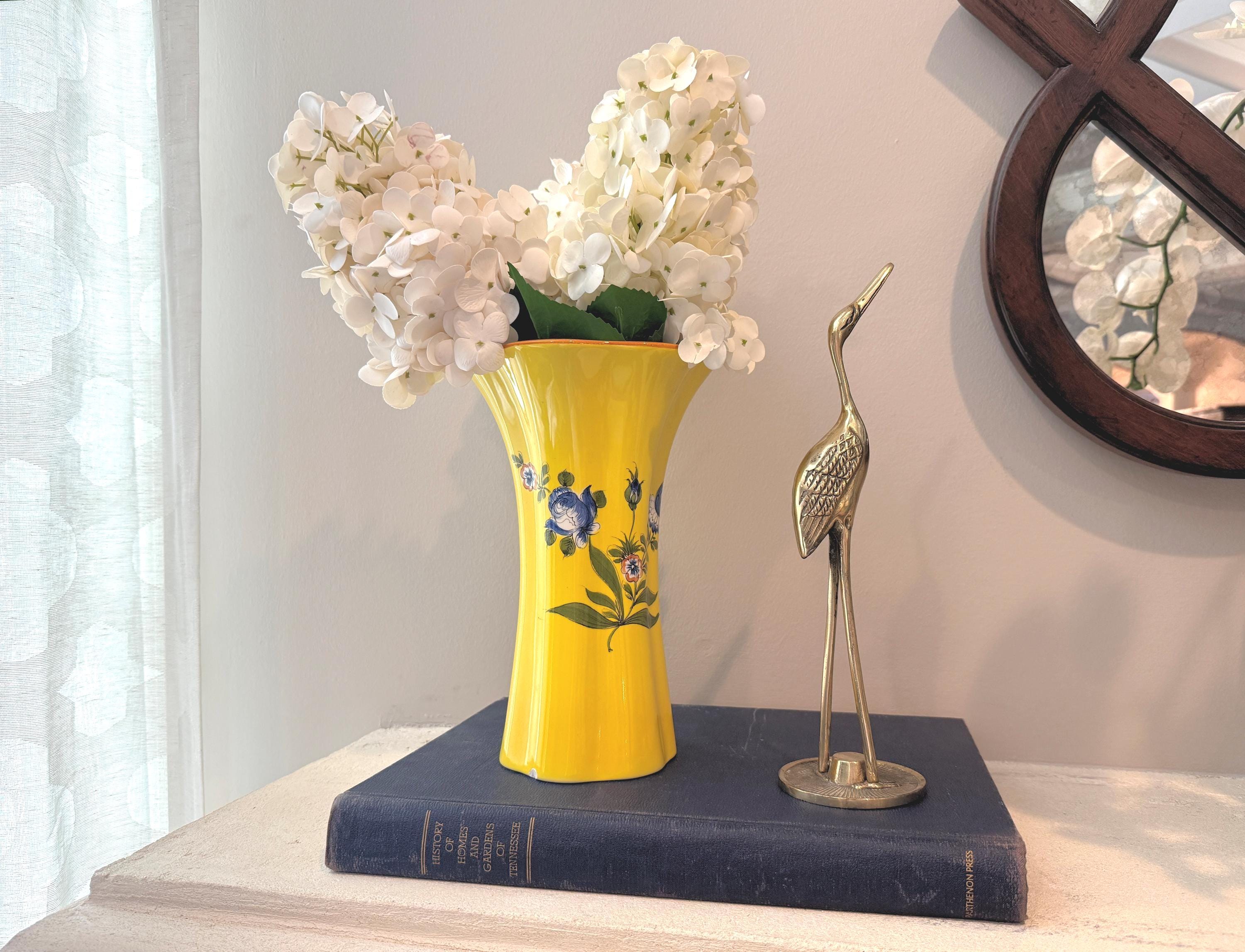 TIFFANY&Co.Yellow Flowers フラワーベース ヴィンテージ Tiffanys Vase - Etsy