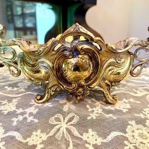 Vintage Rococo Revival Footed Jardiniere