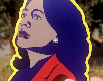Kamala Harris Novelty Sticker, Kamala Sticker, Political Sticker, Vote Sticker, Election Sticker, Laptop Sticker, Vinyl, Decal