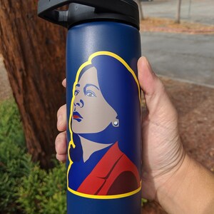 Pegatina novedosa de Kamala Harris, pegatina de Kamala, pegatina política, pegatina de votación, pegatina de elección, pegatina para portátil, vinilo, calcomanía imagen 3