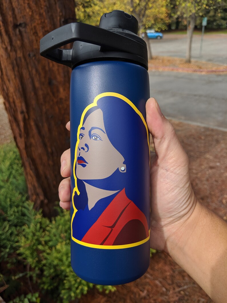Pegatina novedosa de Kamala Harris, pegatina de Kamala, pegatina política, pegatina de votación, pegatina de elección, pegatina para portátil, vinilo, calcomanía imagen 3