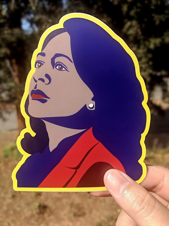 Kamala Harris Novelty Sticker, Kamala Sticker, Political Sticker, Vote Sticker, Election Sticker, Laptop Sticker, Vinyl, Decal