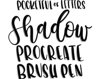 Shadow Brush Pen for Procreate