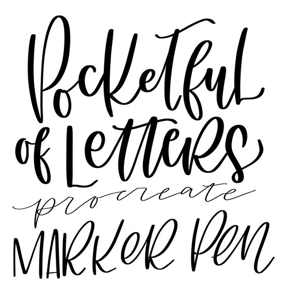 marker pen procreate