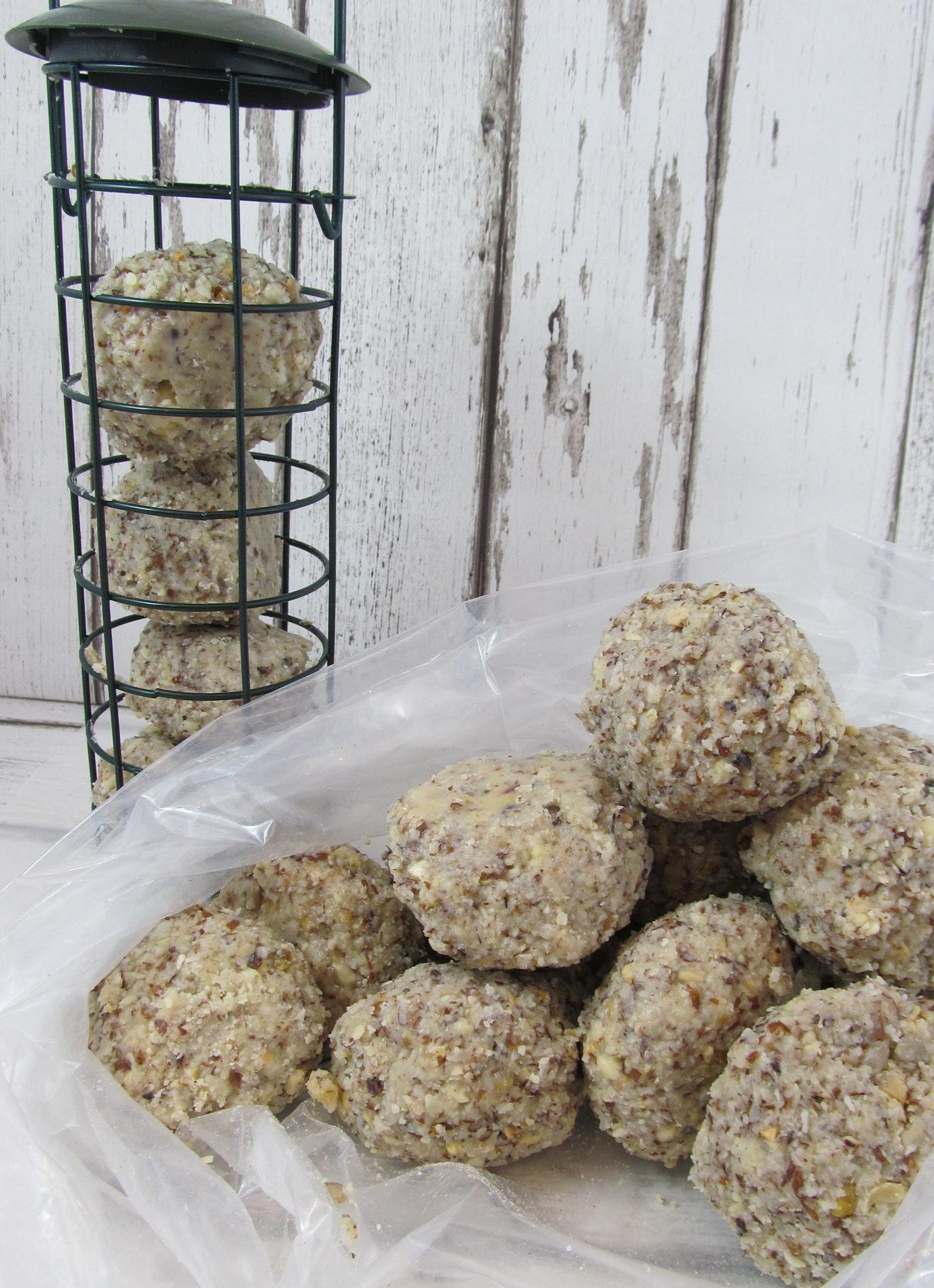 Hi energy bird food handmade nut balls 4 wild garden birds Etsy
