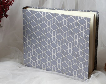 Grey & gold mini photo album for Polaroid photos, Polaroid photo album