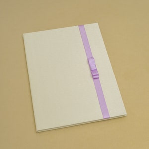 A4-map, huwelijk certificaat, certificaat cover, huwelijksakte, certificaat map, gepersonaliseerde linten, geboorteakte