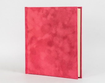 Coral Photo Album Holds 200 4x6inch/10x15cm Photos, Velvet Slip-In Photo Album