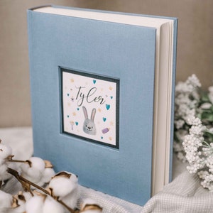 Album fotografico di Blue Baby Boy, album fotografico per bambini