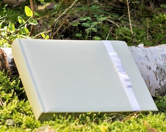 Wedding Photo Album, Ivory Photo Album, photo album with box, album for 4x6 photos, 4 x 6 photos, wedding gift, customize photo album