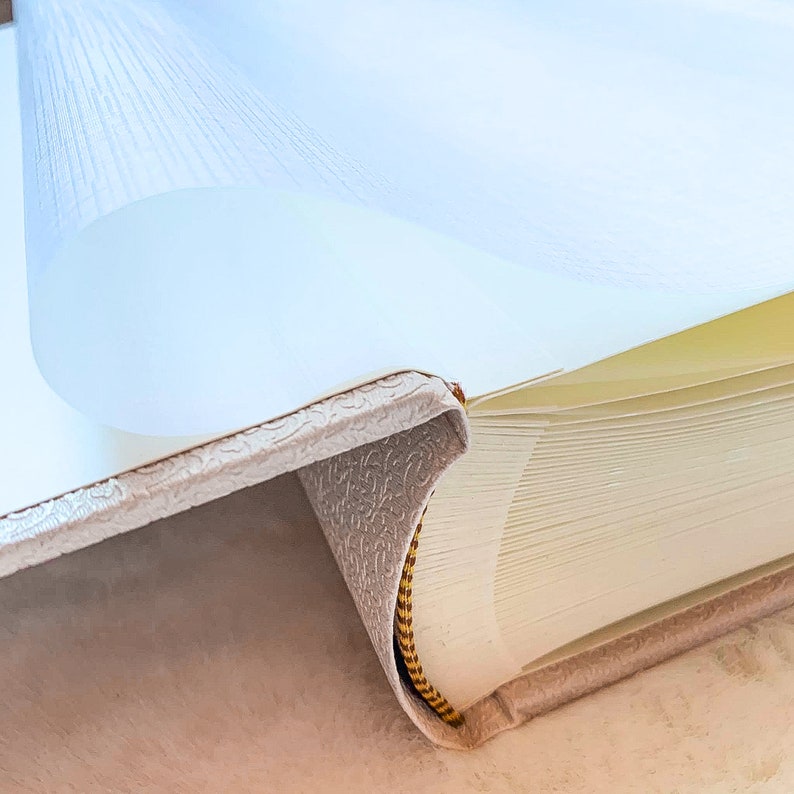 Rose Gold Wedding Album Large Wedding Album Etsy