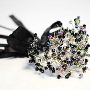 Black Elegant Bracelet - Diamond Accessories - Bridesmade Accessory