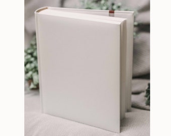 Classic wedding photo album for 200 4x6 photos