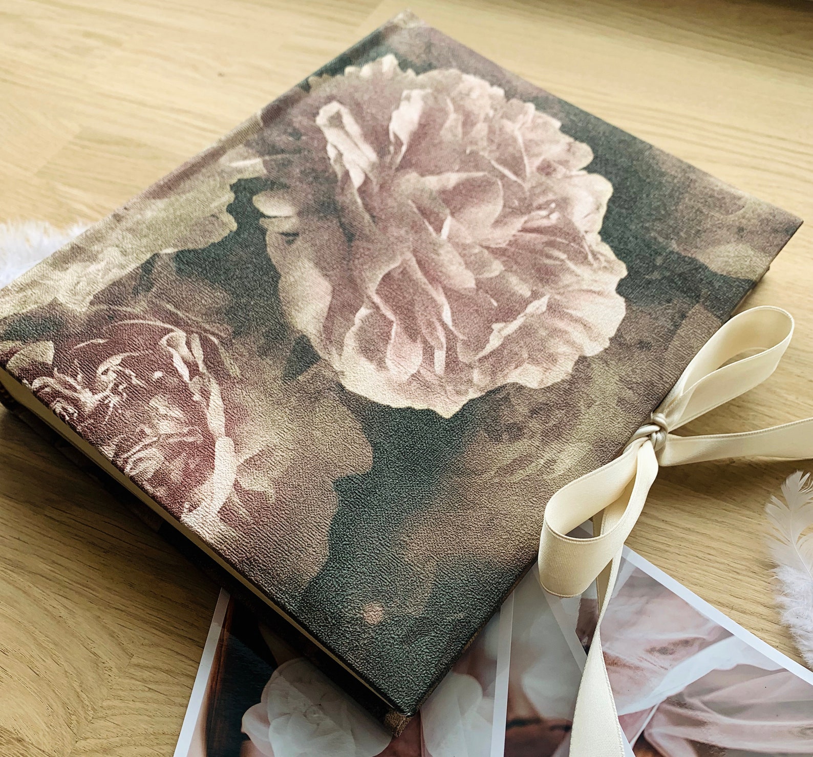 Vintage wedding album Photo album for 200 photos 4x6 Etsy