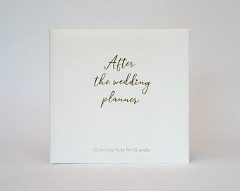 Newlywed Adventure Book | 52 Weeks of Love Challenges | Unique Wedding Gift | Couples Activity Journal | Marriage Keepsake
