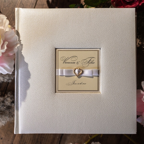 5 x 7 inches photo slip-in photo album| Personalized wedding album